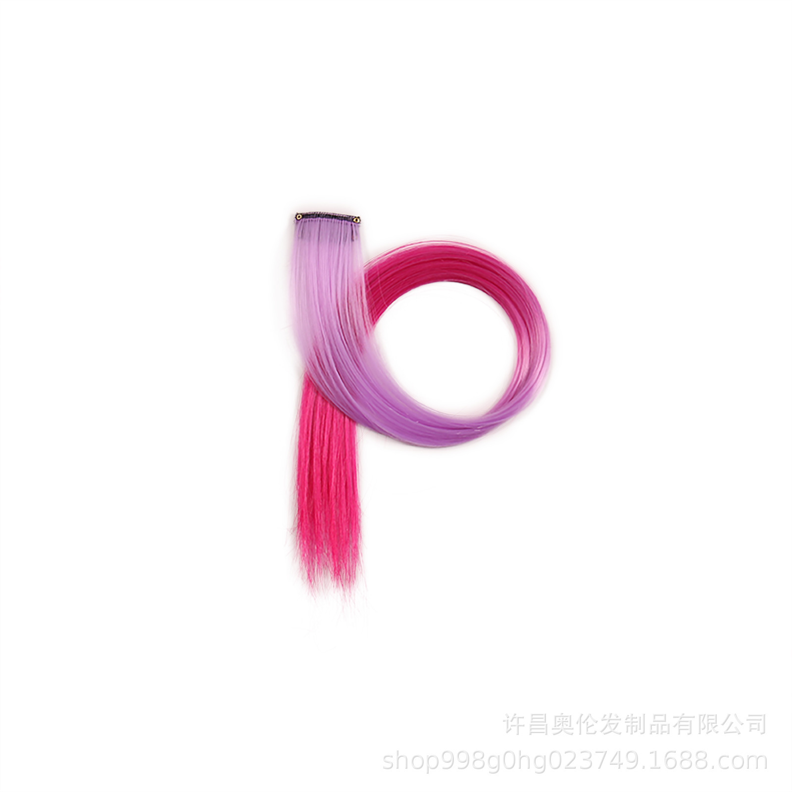 Perucas de color teñido bicolor tricolor orejas teñido una pieza de teñido extensión de cabello fábrica de pelucas en stock al por mayor