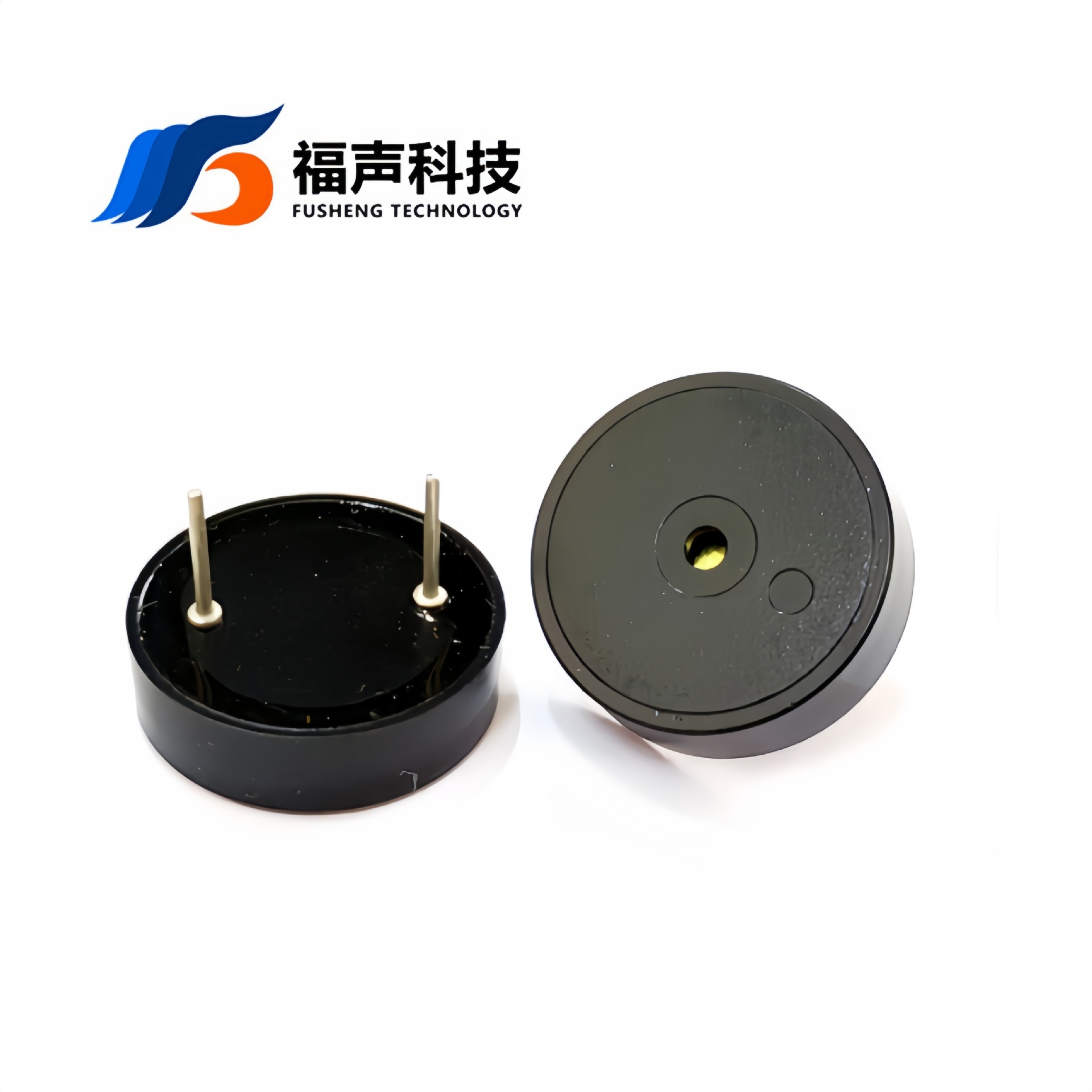 FSR-1745圆针压电式无源蜂鸣器1-30V 17mm*4.5mm   针长7mm FUET