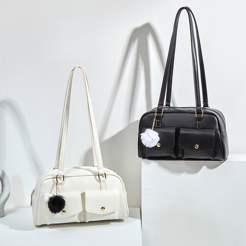 Bolsa de cámara de peludo popular de este año 2025 bolso de hombro caliente de Amazon bolso de bolos de lujo ligero