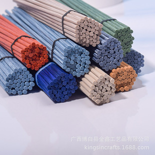 Бесплатные образцы цветовых волоконных палочек могут быть выбраны для спецификаций по размеру, цветовая ароматерапевтическая летучие диффузные палочки стержня