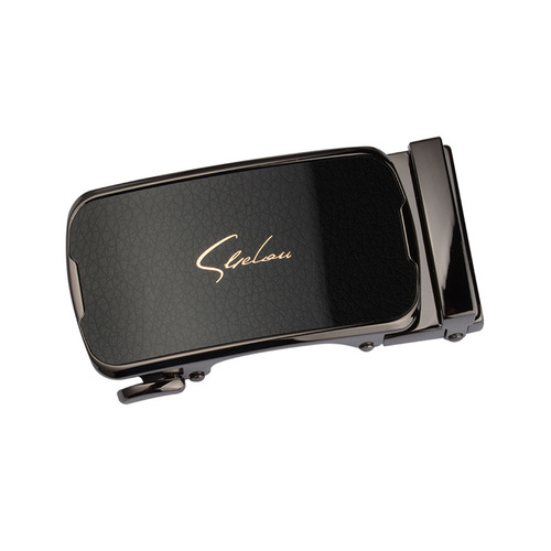 Factory direct sales alloy belt buckle business formal automatic buckle high-end men's mirror belt buckle