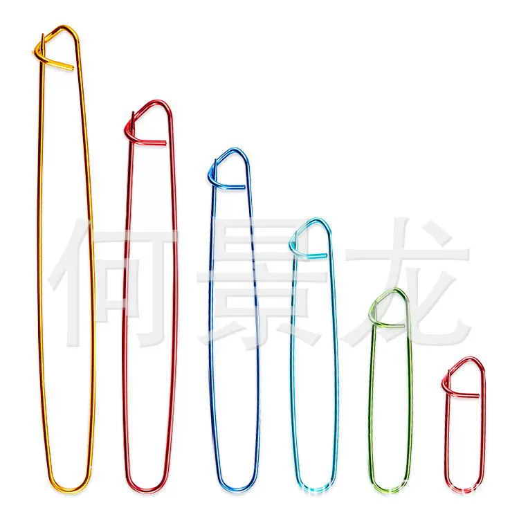 Алюминиевый Красочный свитер Марк Большая булавка Свитер Анти-релиз Большая булавка Вязаная алюминиевая булавка