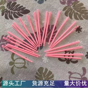 Plastic Round Needle Handmade Safety Kindergarten Educational Children Needle Not Tie Hand Knitted Tool 5.5