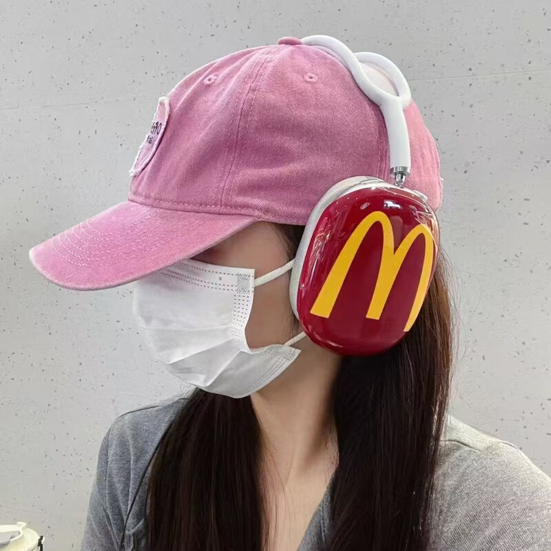 Solid Color Filin for airpods Max2 Protective Cover Apple Headset Ear Cap Ear Mover Ear Shell Simple