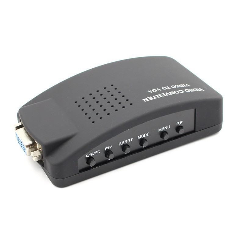 AV VGAビデオ変換器RCA変換器AV TO VGA VGA TO AV変換器|undefined