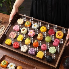 バルクウェディング婚約ペストリープレートケーキアフタヌーンティーチャイニーズスナック緑豆ケーキウェディングケーキデザート伝統的なペストリー