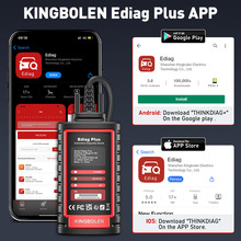 KINGBOLEN Ediag Plus OBD2 汽车检测仪诊断仪海外配置支持CANFD