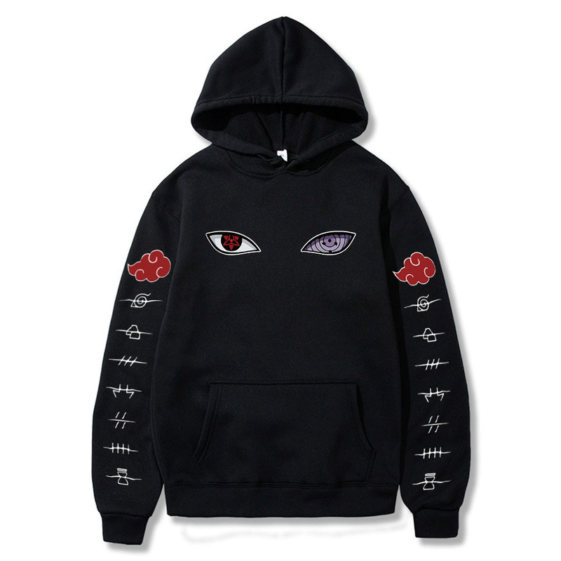 2025 Japanese Anime Naruto Spring, Autumn and Winter Men's Trendyy Fleece Fashion Sports and Leisure Long-Sleeved Sweatshirt Export 2025 Japanese Anime Naruto Spring, Autumn and Winter Men's Trendyy Fleece Fashion Sports and Leisure Long-Sleeved Sweatshirt Export