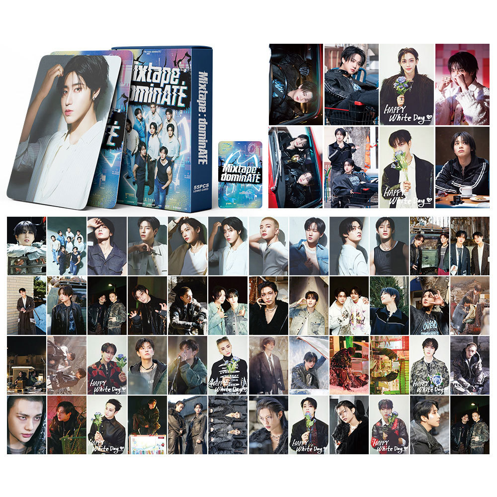 54/55 tarjetas Tarjeta pequeña integrada Tarjeta de álbum de G-IDLE Kpop Korean Wave Foto casera Tarjeta lomo SK