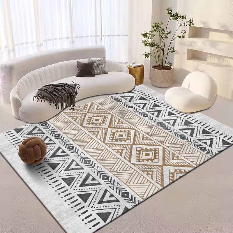 Vintage Boho Teppich Für Wohnzimmer, Hochwertiger Berber Teppich_voghion.com