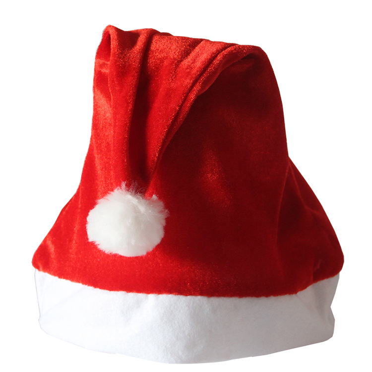 Navidad sombrero decoraciones adulto Santa Claus sombrero rojo niños Navidad sombrero Navidad decoraciones regalos