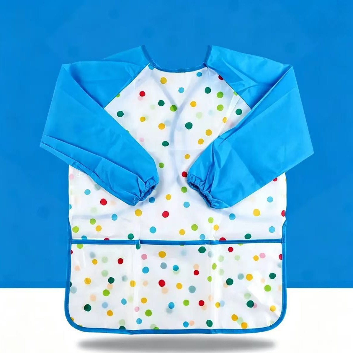 Delantal Impermeable de Manga Larga para Pintura Infantil de Tela Antiincrustante para Jardín de Infantes image 16
