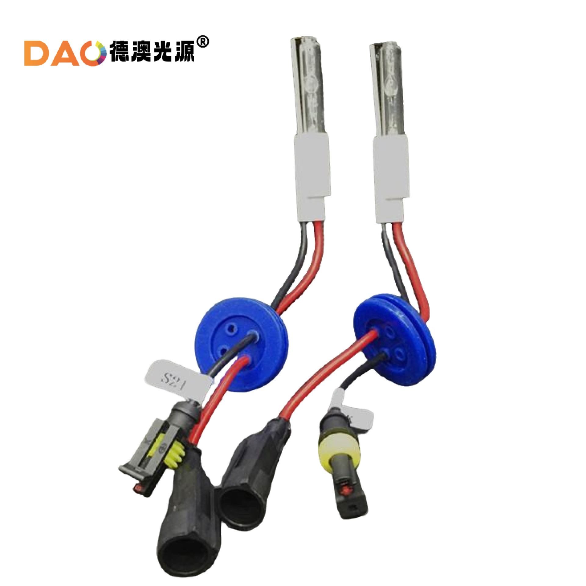 Venta al por mayor lámpara de xenón coche lámpara HID Q5 mar cinco 21mm doble lente de luz dedo burbuja automóvil motocicleta accesorios faro