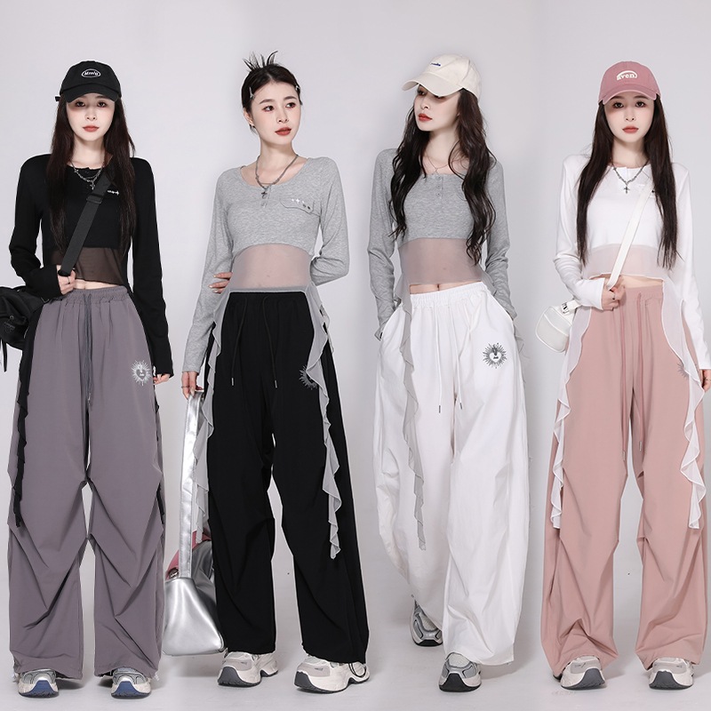 Korean Girl Group Gidle's Song Yuqi's Same Style Dance Outfit Street Dance Hip-Hop Jazz Dance Performance Suit Loose