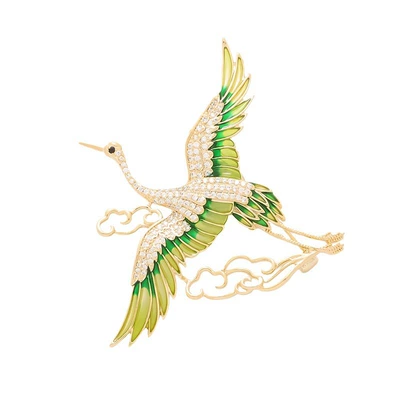 Guofeng Luxury Crane Xiangyun: Yaxa sancaqları