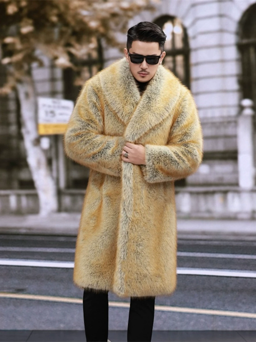 Зимнее длинное пальто, модное пальто