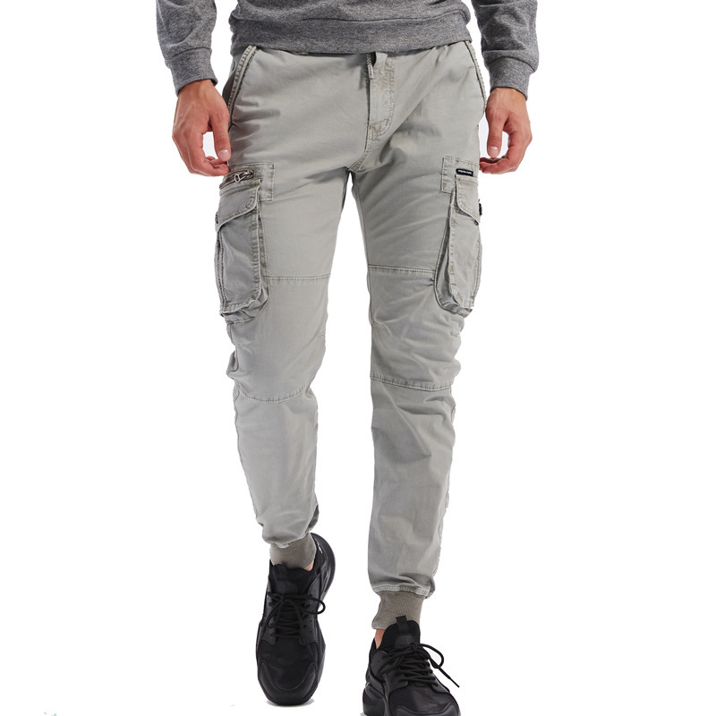 2025 Spring and Autumn Men's Multi-Color Large Size Pants Casual Overalls Amazon Factory Direct Sales Dropshipping
