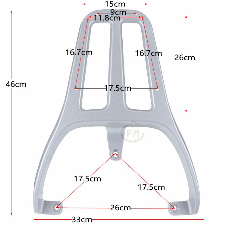 Emma Engine 5 Commander Pro AB06 Electric Car Rear Rack TDR4217-1Z Modified Battery Car Shelf