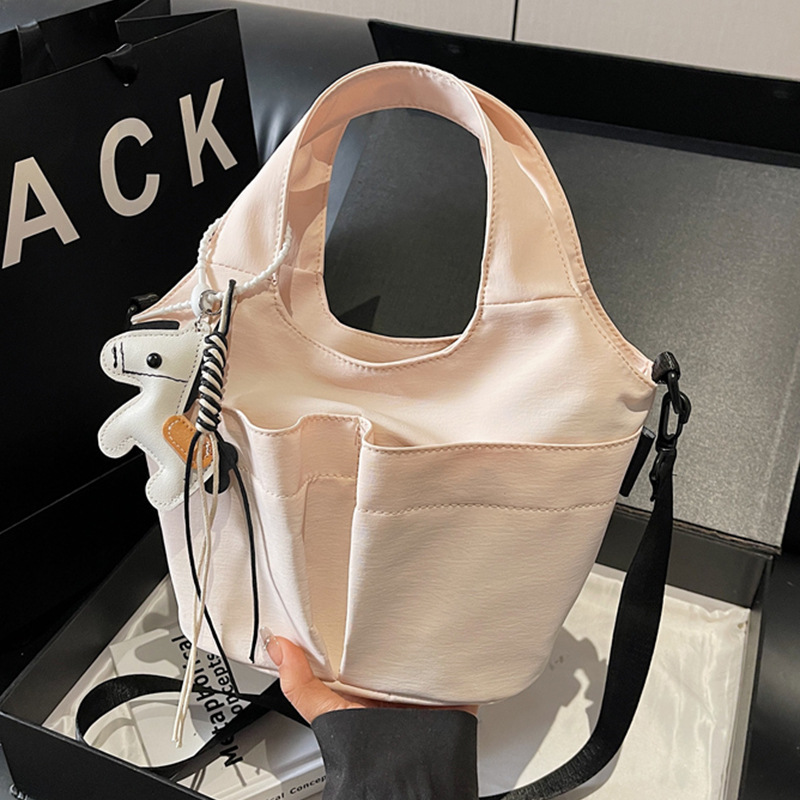 Borsa a tracolla da donna stile cestino casual moda western_voghion.com