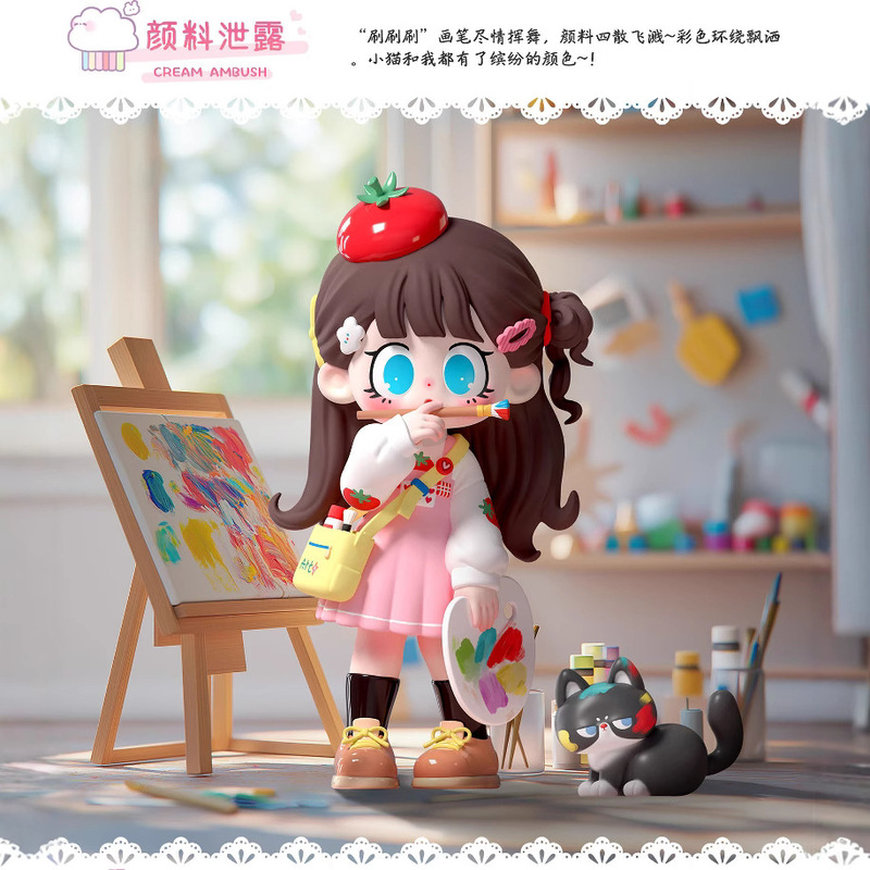 Milay マイレイ レイジータイム シリーズ ブラインドボックス かわいい アニメ 周辺機器 フィギュア デスクトップ オーナメント 人形 誕生日プレゼント|undefined