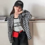 儿童女童格子休闲衬衫