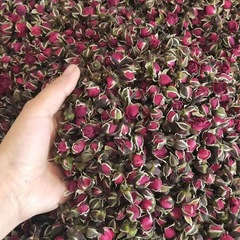 Bulk Rose Flower Tea, Dried Rose Buds for Flower Tea, Loose Leaf Golden Edge Rose Tea, Dried Golden Rose Flower Tea
