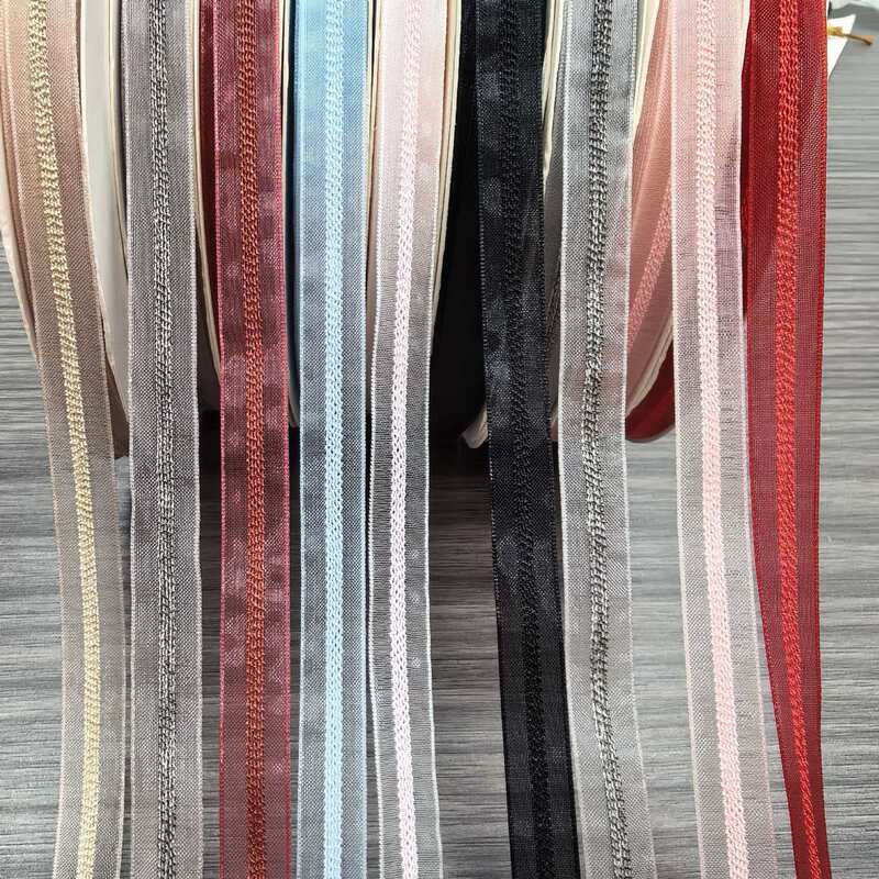 1cm Insect Yarn Manufacturer Direct Sales Clothing, Footwear, and Accessories Materials, Bows, Toys, Hair Accessories, Ribbons, 100 Yards Per Roll