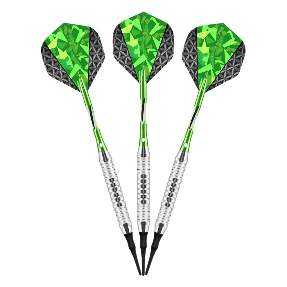 GOODARTS púrpura brillante cristal 18g suave dardos traje plástico electrónico dardo aguja fábrica entrega transfronteriza