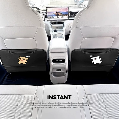 Chair back anti-kick pad: Seat Rear Anti-Kick Pad Universal