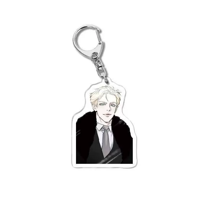 Two-dimensional peripheral acrylic keychain Korean comic code Anastasia pendant gift wholesale