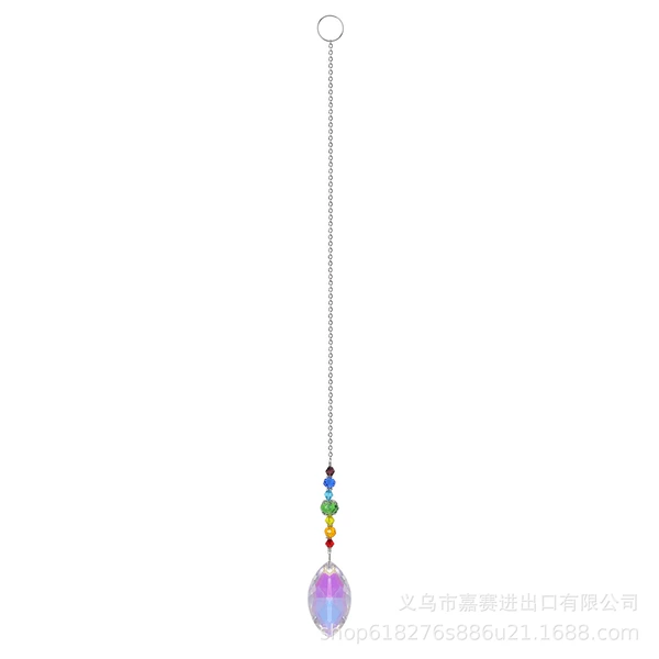 Colorful separation beads--50 horse eye AB color