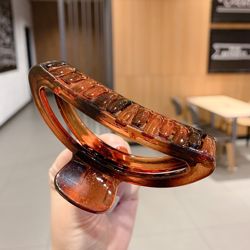 Horquilla de Maillard, pinza de agarre grande de acrílico, volumen de cabello femenino, pinza de tiburón de felpa de alta calidad, horquilla, accesorios para el cabello