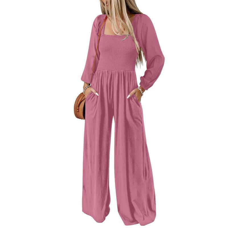 款Women's Casual Loose Overalls Jumpsuits One Piece Long|undefined