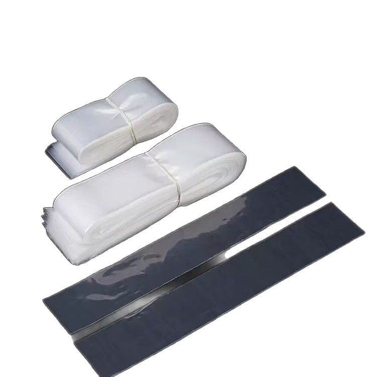 Spot grueso PE tira delgada bolsillo plano tira larga barra recta transparente termosellado almacenamiento a prueba de polvo pulpo paquete de carámbano