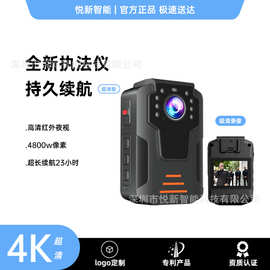 跨境新品4K执法记录仪随身带防抖高清小型长续航胸前佩戴夜视仪器