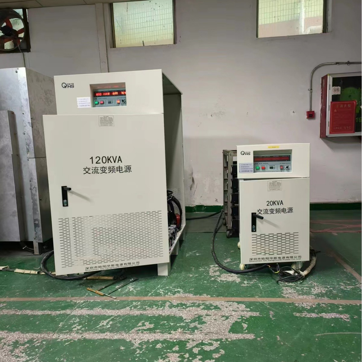 ŷ����˹120KVA��Ƶ��Դ�ϻ����Դ���Ͳ�����110V 60HZ