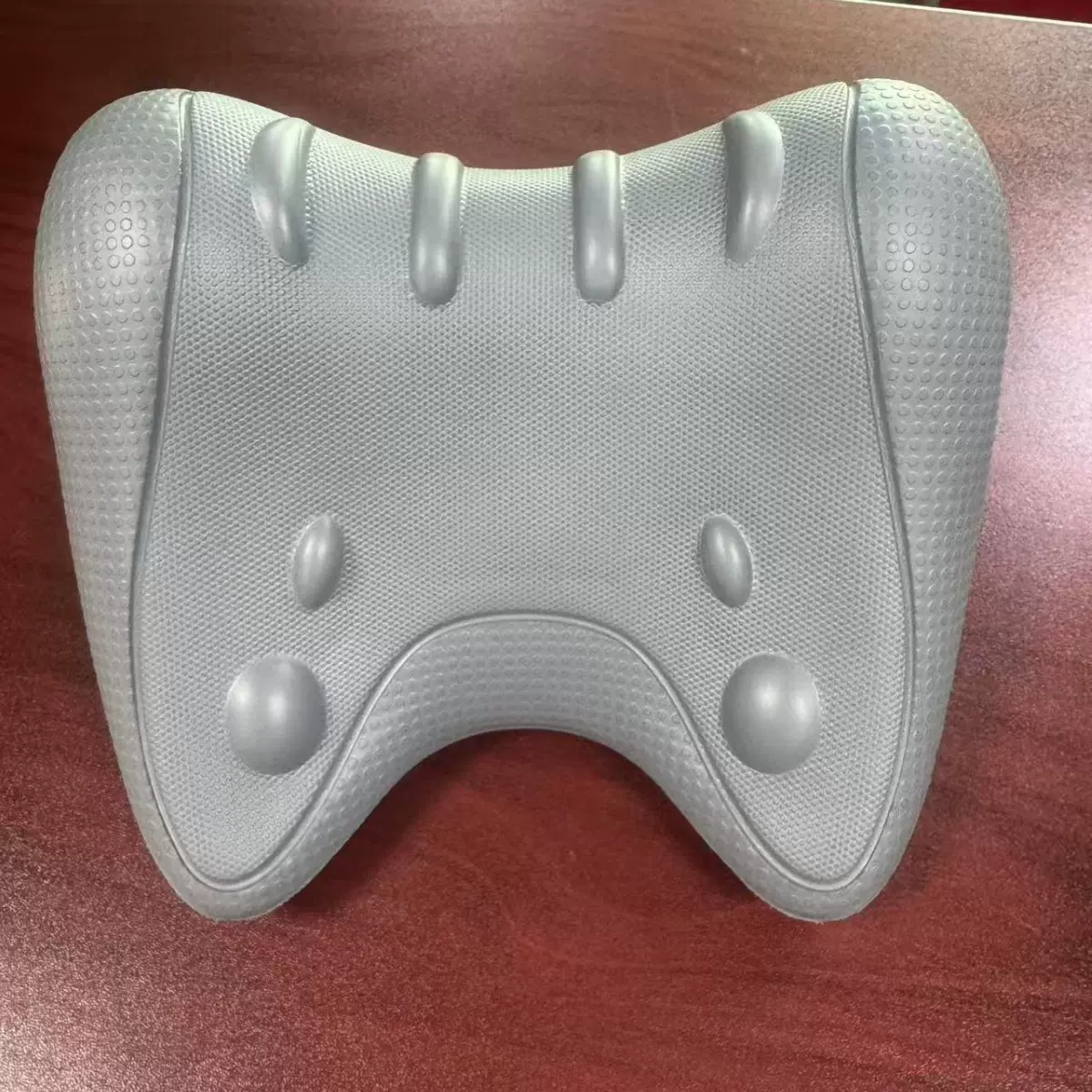 源头厂家批发PU发泡颈椎枕头 有助睡眠牵引 矫正护颈聚氨酯按摩枕