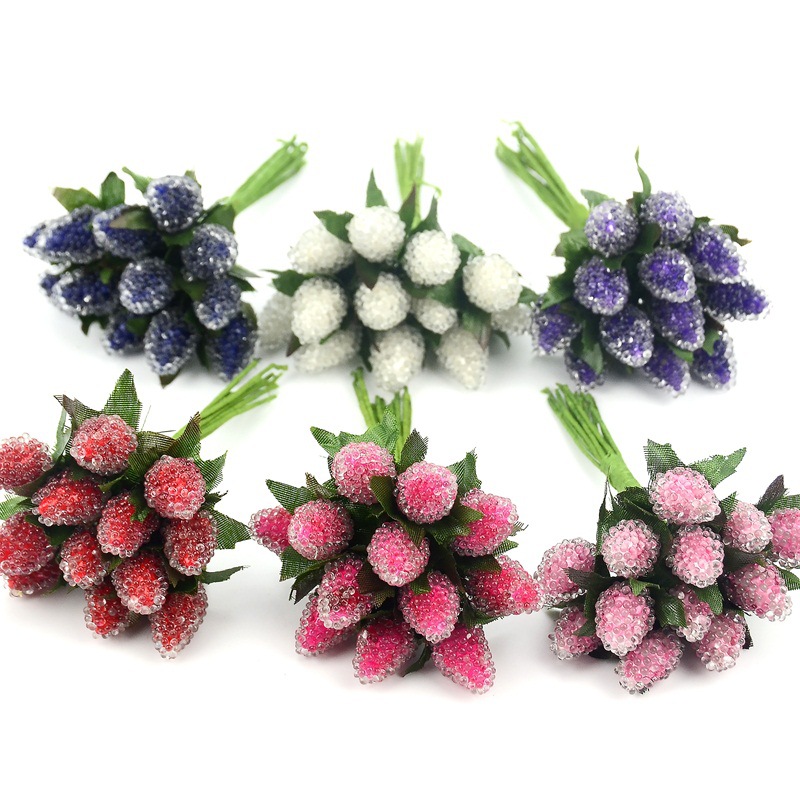 Glass strawberry