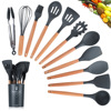 Silica gel handle, kitchenware, kitchen, tools set, Amazon, 11 pieces