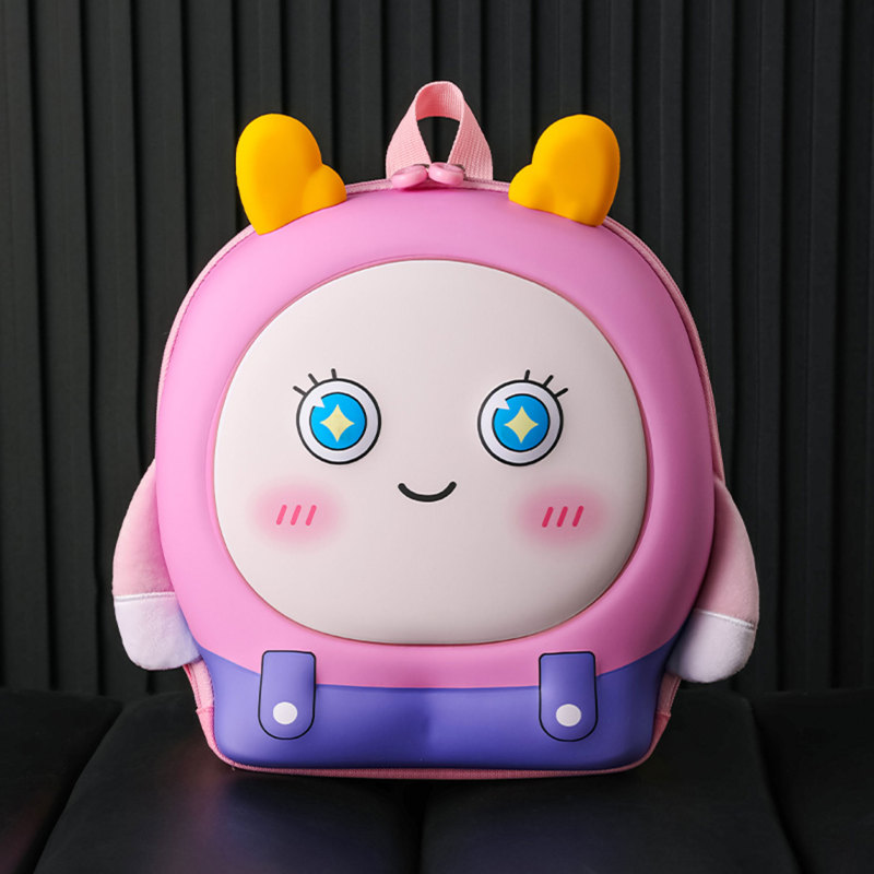 新しい3D立体小学生ハードシェルバッグエッグボーイ子供用バックパック女の子リトルプリンセス春のお出かけスナックバックパック人気モデル|undefined