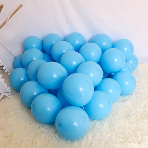 5-inch and 10-inch confetti balloons, thick candy-colored round filled ball-in-ball cute balloons