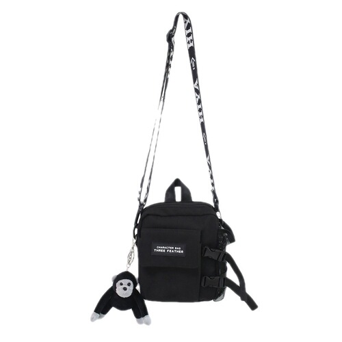 女生帆布小挎包 帆布小包包单肩新款ins风韩版休闲单肩斜挎包