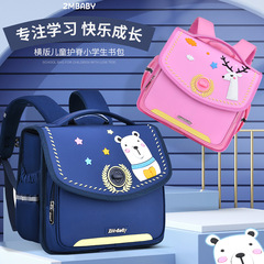 New Sesame Street Kids Cartoon School Bag for Boys 2-5th Grade Dual Shoulder Bag with Silicone PVC Material Children's School Bag