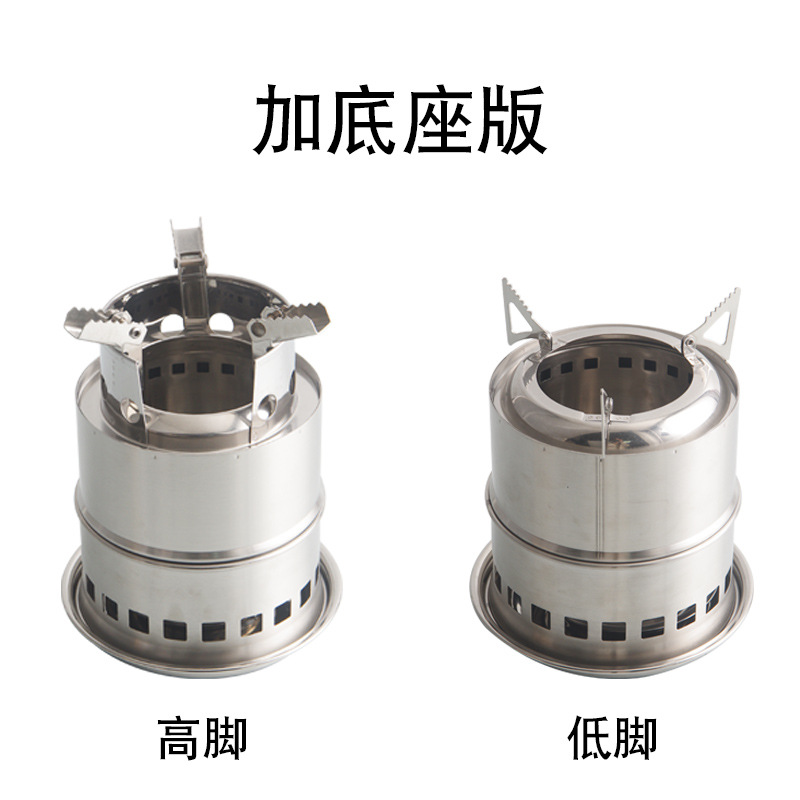 Portable wood stove for heating picnic picnic outdoor stove heating stove camping stainless steel stove wood stove