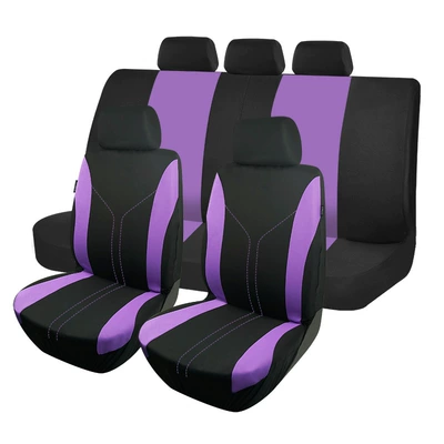 Universal seat cover All-Inclusive Seat Cover Factory - purple-2-front-seats-4-piece-set