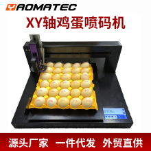 Yaomatec自动鸡蛋喷码机整盘喷印生产日期序列号蛋品打码机