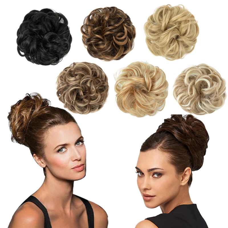 Cross-Border Foreign Trade Amazon Hair Ring Wigs, Realistic and Fashionable Fluffy Synthetic Fiber Curly Hair Rings, Updo Wigs, Curly Hair Cross-Border Foreign Trade Amazon Hair Ring Wigs, Realistic and Fashionable Fluffy Synthetic Fiber Curly Hair Rings, Updo Wigs, Curly Hair