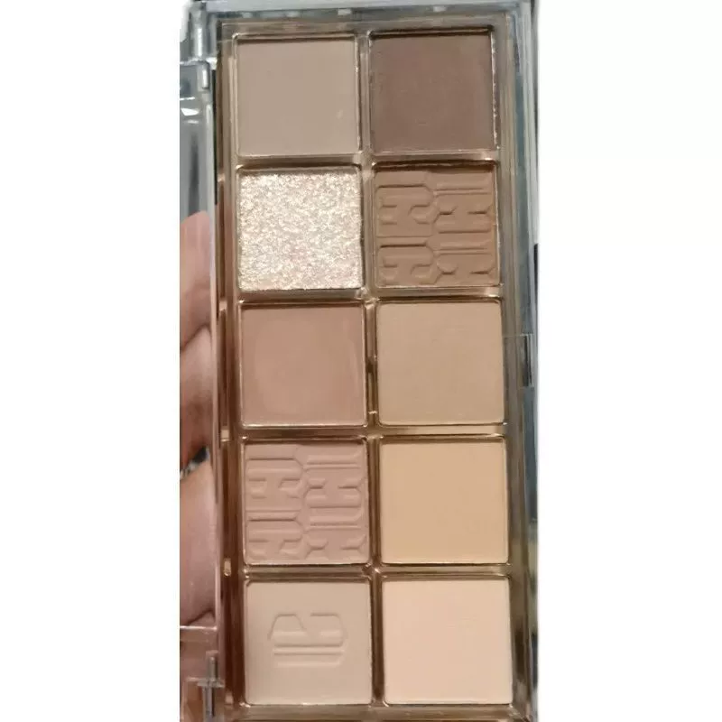 Тени для век Sweetmint Falladient Pearl Light Calling, молочно-чайные земные оттенки