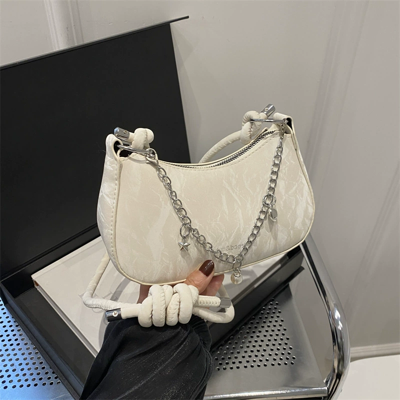 Премиум чувство чужой сумки дамы 2024 новая мода дикая сумка через плечо летняя нишевая сумка подмышка