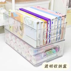 Transparent cosmetic and facial mask organizer, acrylic snack basket, home kitchen miscellaneous storage box